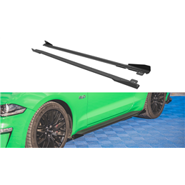Añadidos taloneras V.1 + Flaps Ford Mustang Gt Mk6 Facelift Maxtondesign