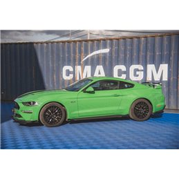 Añadidos taloneras V.1 + Flaps Ford Mustang Gt Mk6 Facelift Maxtondesign