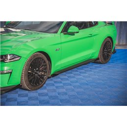 Añadidos taloneras V.1 + Flaps Ford Mustang Gt Mk6 Facelift Maxtondesign