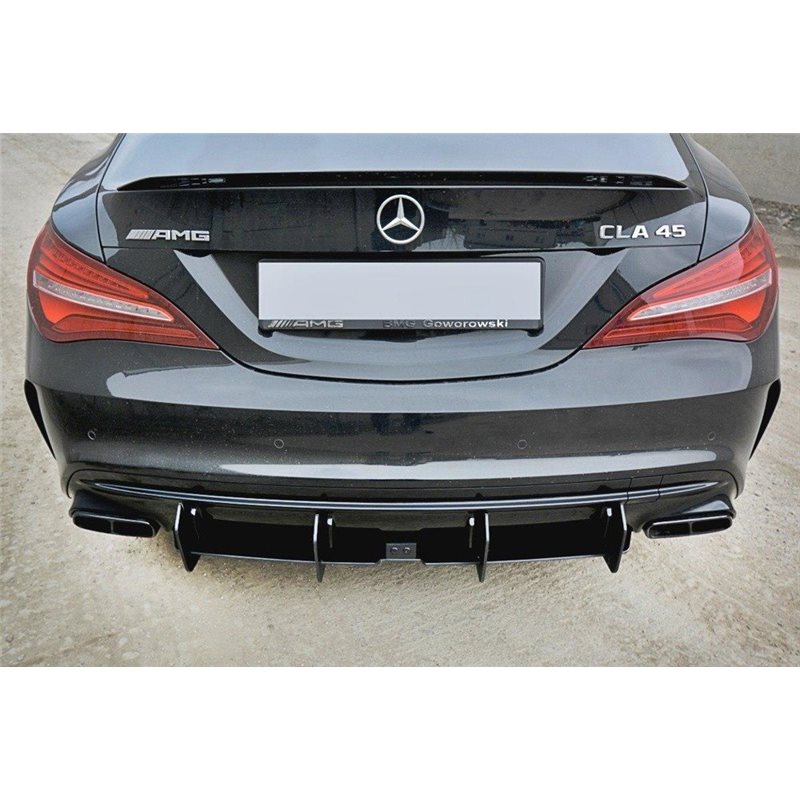 Añadido difusor V.2 Mercedes Cla A45 Amg C117 Facelift Maxtondesign
