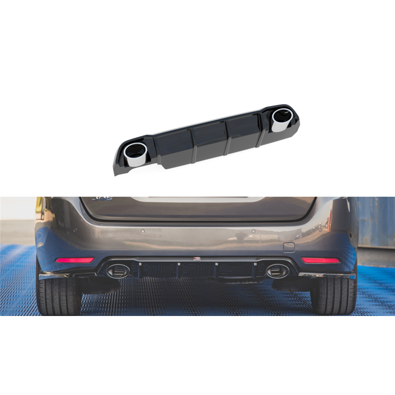 Añadido + colas de escape imitacion Peugeot 308 Sw Mk2 Facelift Maxtondesign