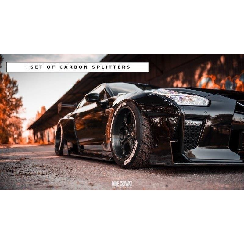 Kit carroceria Nissan Gtr Mk4 Wide Body Maxtondesign