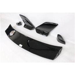 Alerón Honda Civic 2020 Look Type R Negro Brillante