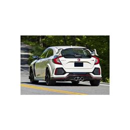Alerón Honda Civic Mk10 Hatchback 2016+ Look Type R