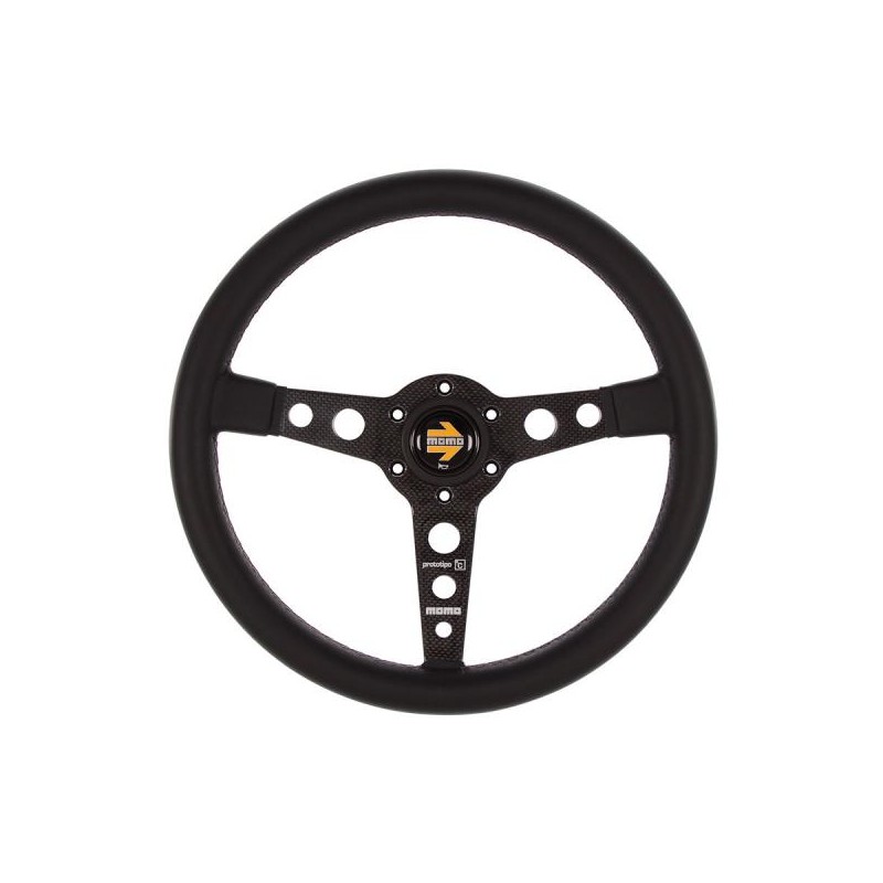 Volante momo prototipo 6c (carbon) 350