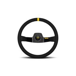 Volante momo 350 mm piel vuelta 2 brazos mod.02