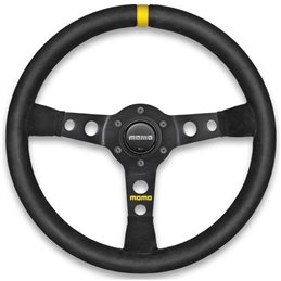 Volante momo 350 mm alcantara negro mod.07