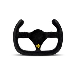 Volante momo 270mm piel vuelta negro mod.27/c