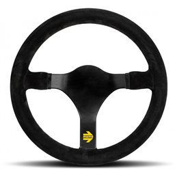 Volante momo 320mm piel vuelta negro mod.31