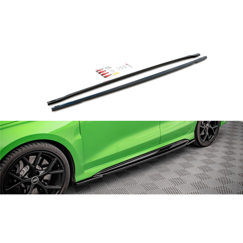 Añadidos Taloneras Laterales Audi Rs3 Sedan 8y 2020 - Audi Rs3 Sportback 8y 2020 - Maxtondesign
