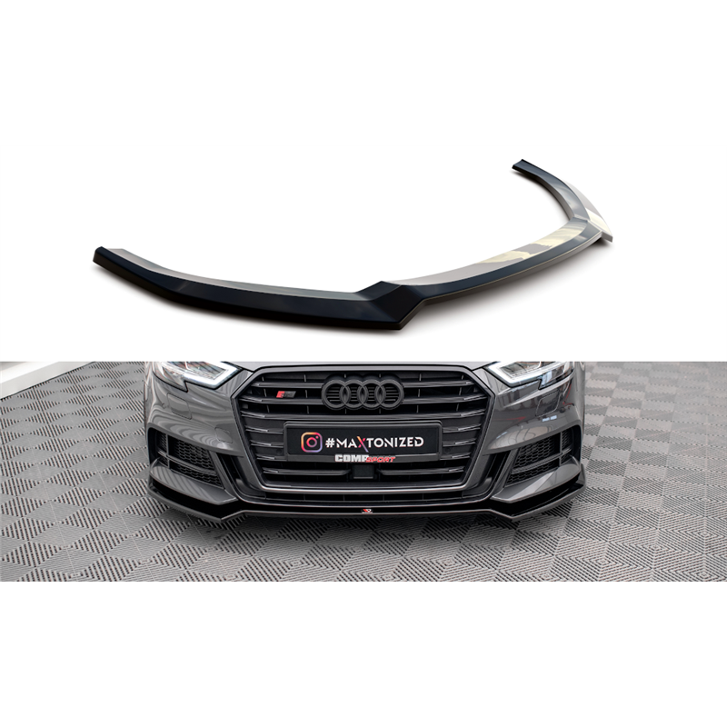 Añadido Delantero Audi S3 Sportback 8v Facelift 2016 - 2019 Maxtondesign
