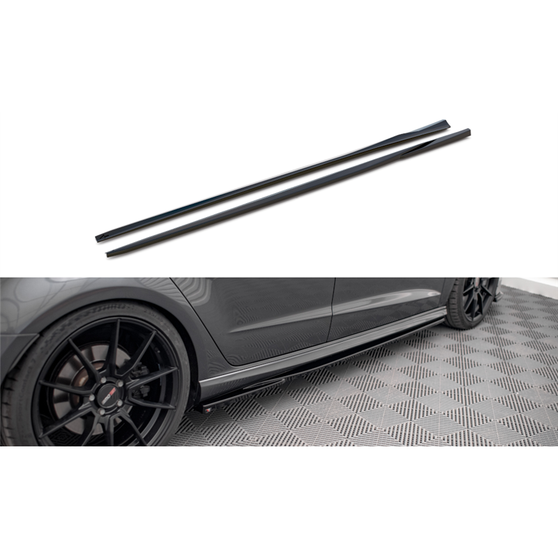 Añadidos Taloneras Laterales Audi S3 Sportback 8v Facelift 2016 - 2019 Maxtondesign