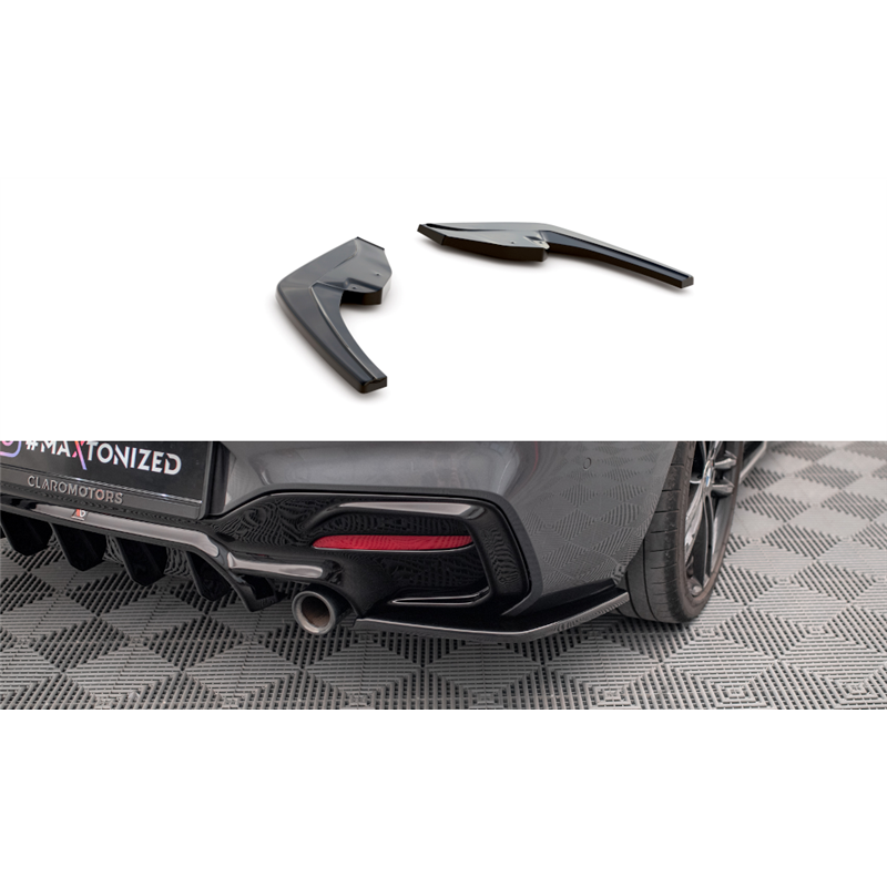 Añadidos Laterales Bmw 1 F20 M-power 2015-2019 Passt Nur Mit : Bm-1-f20f-m-rs1 Maxtondesign