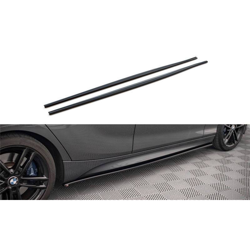 Añadidos Taloneras Laterales Bmw 1 F20 M135i / M140i / M-pack (5 puertas) 2011 - 2019 Maxtondesign