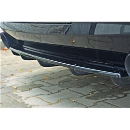 Añadido Trasero Bmw 5 Series F11 Sedan/estate M-pack (2011-) Con dos tubos de escape dobles Maxtondesign