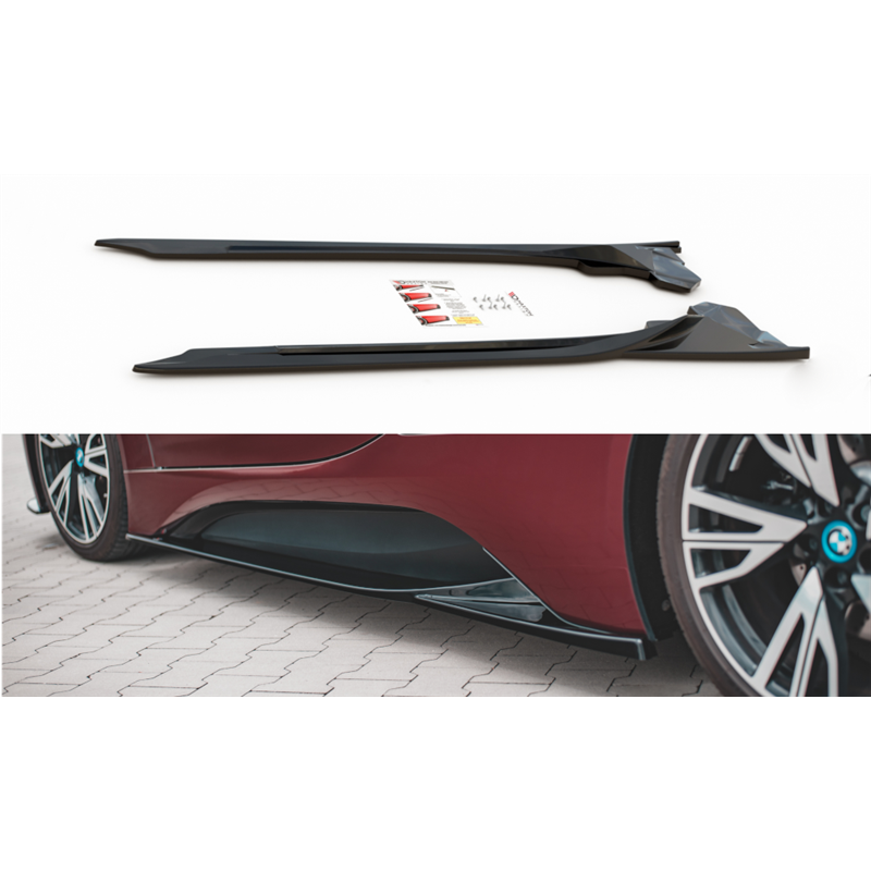 Añadidos Taloneras Laterales Bmw I8 2014 - 2020 Maxtondesign