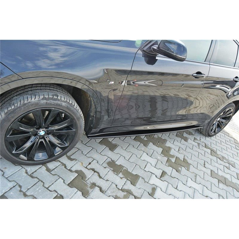 Añadidos Taloneras Laterales Bmw X6 F16 Mpack 2014 - Maxtondesign