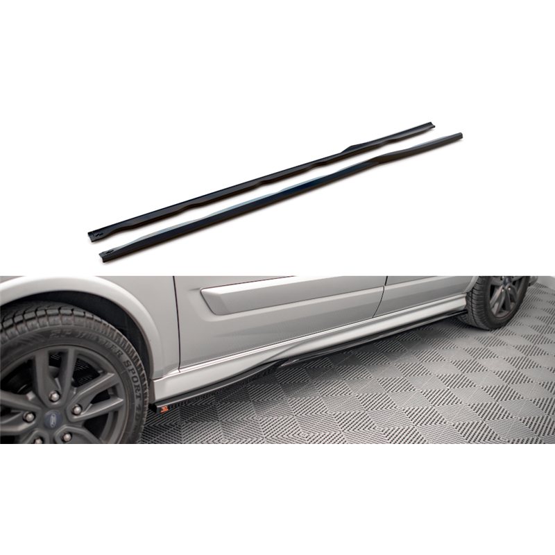 Añadidos Taloneras Laterales Ford Transit Custom St-line Mk1 Facelift 2017 - Maxtondesign