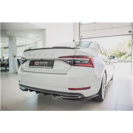 Añadido Aleron Skoda Superb Mk3 Hatchback 2015-2019 Skoda Superb Mk3 Facelift Hatchback 2019 - Maxtondesign