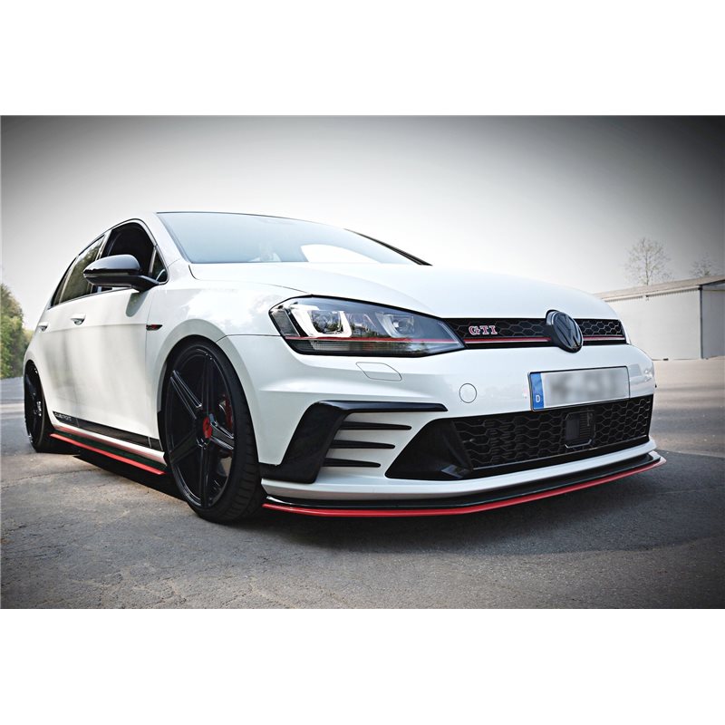 Añadido Delantero Vw Golf Mk7 Gti Clubsport 2016- 2017 Maxtondesign