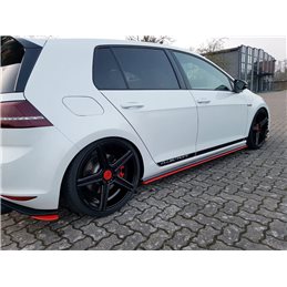 Añadidos Taloneras Laterales Vw Golf Mk7 Gti Clubsport 2016- 2017 Maxtondesign