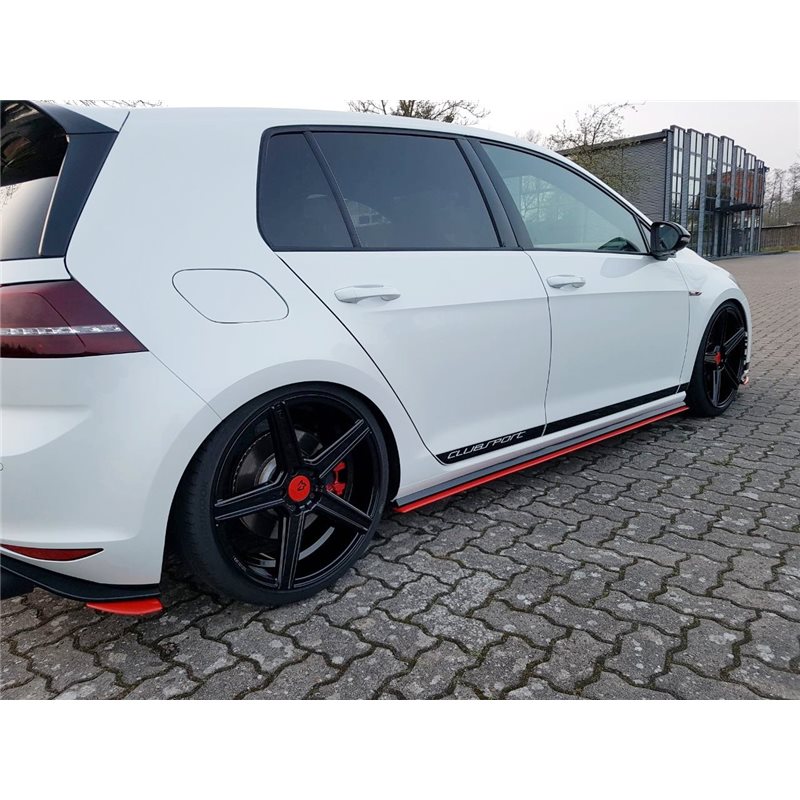 Añadidos Taloneras Laterales Vw Golf Mk7 Gti Clubsport 2016- 2017 Maxtondesign