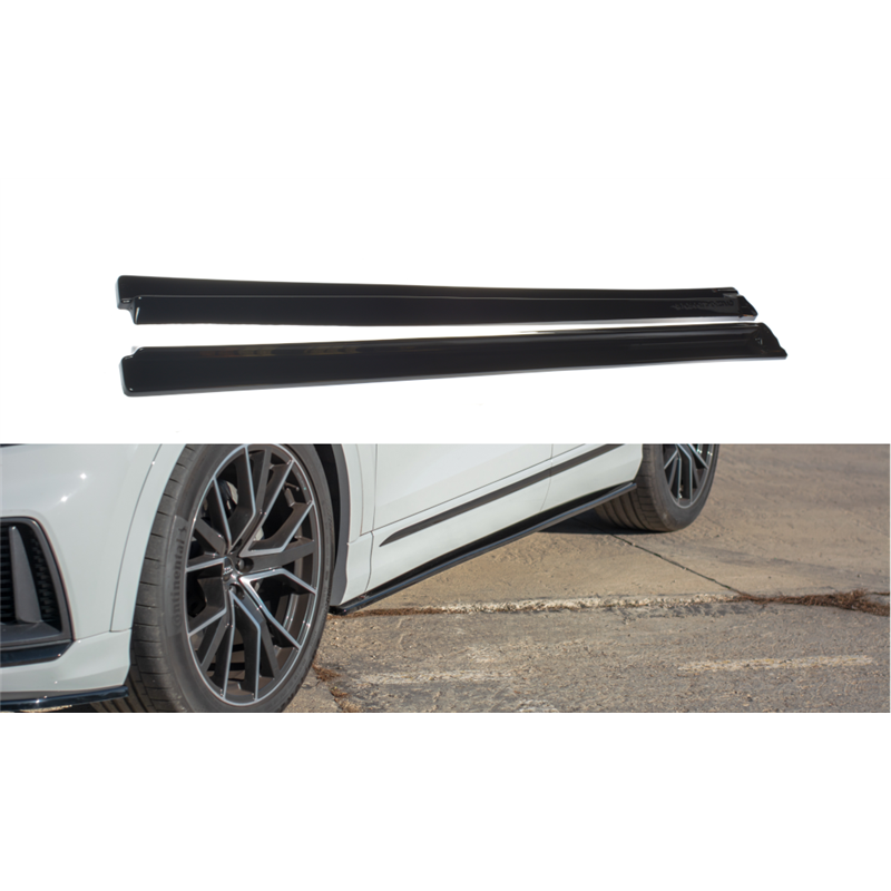 Añadidos Taloneras Laterales Audi Q8 S-line 2018- Maxtondesign