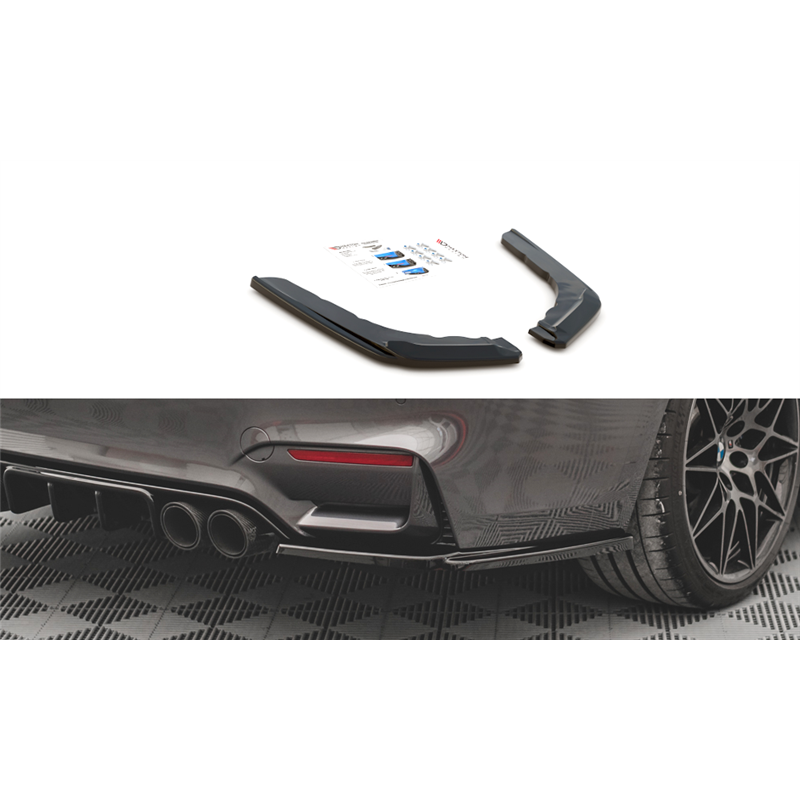 Añadidos Laterales Bmw M4 F82 2014 - 2020 Passt Nur Mit: Bm-4-82-m-rs1 Maxtondesign