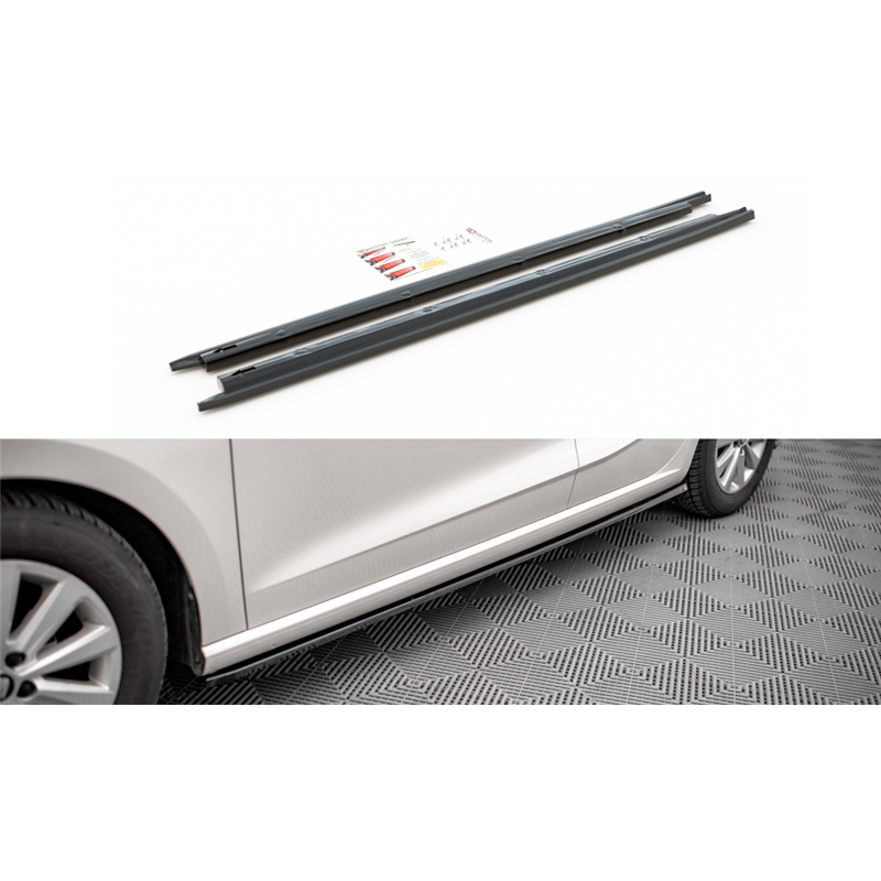 Añadidos Taloneras Laterales Seat Ibiza Standard Mk5 2017 - 2021 Seat Ibiza Fr Mk5 2017 - 2021 Maxtondesign