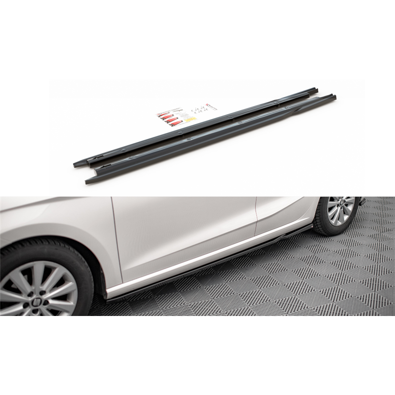 Añadidos Taloneras Laterales Seat Ibiza Standard Mk5 2017 - 2021 Seat Ibiza Fr Mk5 2017 - 2021 Maxtondesign