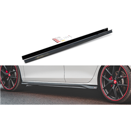 Añadidos Taloneras Laterales Volkswagen Golf 8 Gti 2020 - Volkswagen Golf 8 Gti Clubsport 2020 - Maxtondesign