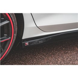 Añadidos Taloneras Laterales Volkswagen Golf 8 Gti 2020 - Volkswagen Golf 8 Gti Clubsport 2020 - Maxtondesign