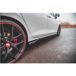 Añadidos Taloneras Laterales Volkswagen Golf 8 Gti 2020 - Volkswagen Golf 8 Gti Clubsport 2020 - Maxtondesign
