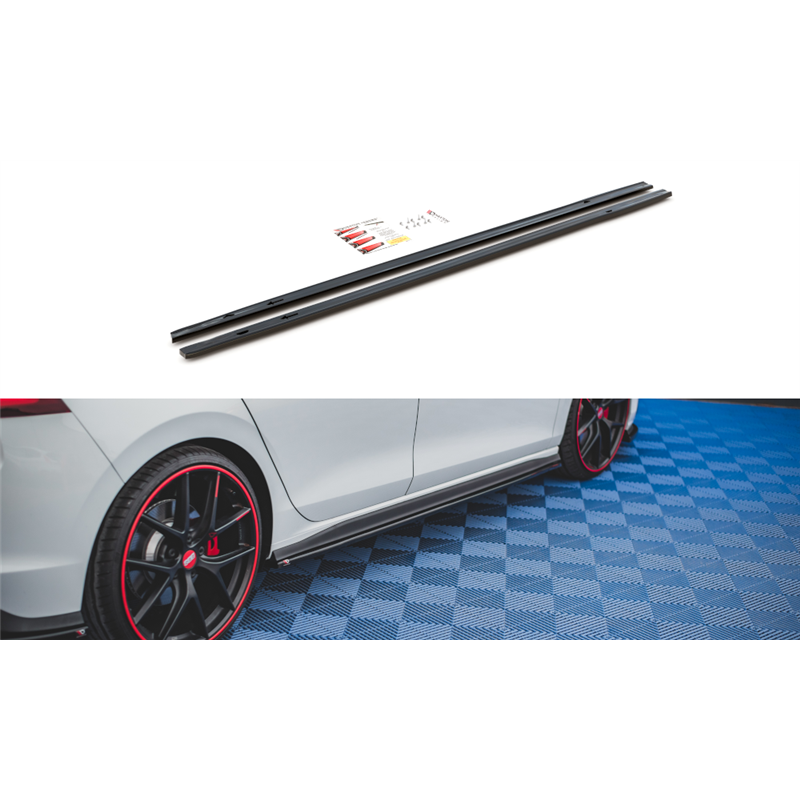 Añadidos Taloneras Laterales Volkswagen Golf 8 Gti 2020 - Maxtondesign