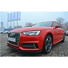 Añadido Delantero Audi S4 B9 Sedan/ Avant 2015-2019 Audi A4 S-line B9 Sedan/ Avant 2016-2019 Maxtondesign