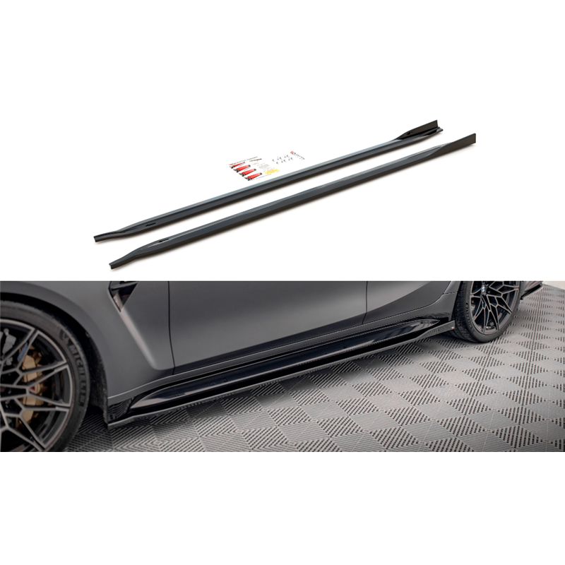 Añadidos Taloneras Laterales Bmw M3 G80 2021 - Maxtondesign