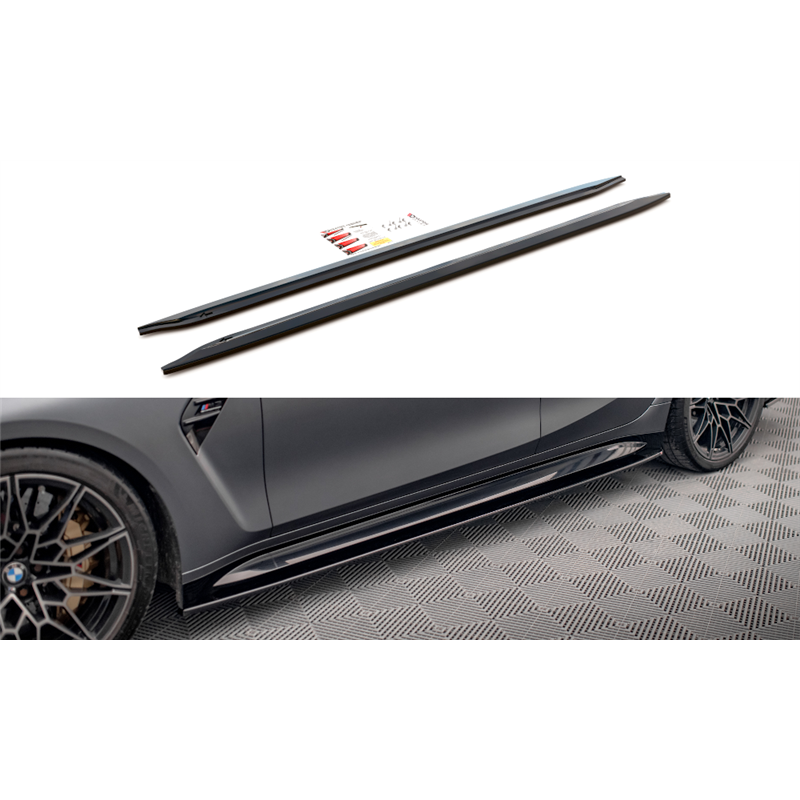 Añadidos Taloneras Laterales Bmw M3 G80 2021 - Maxtondesign