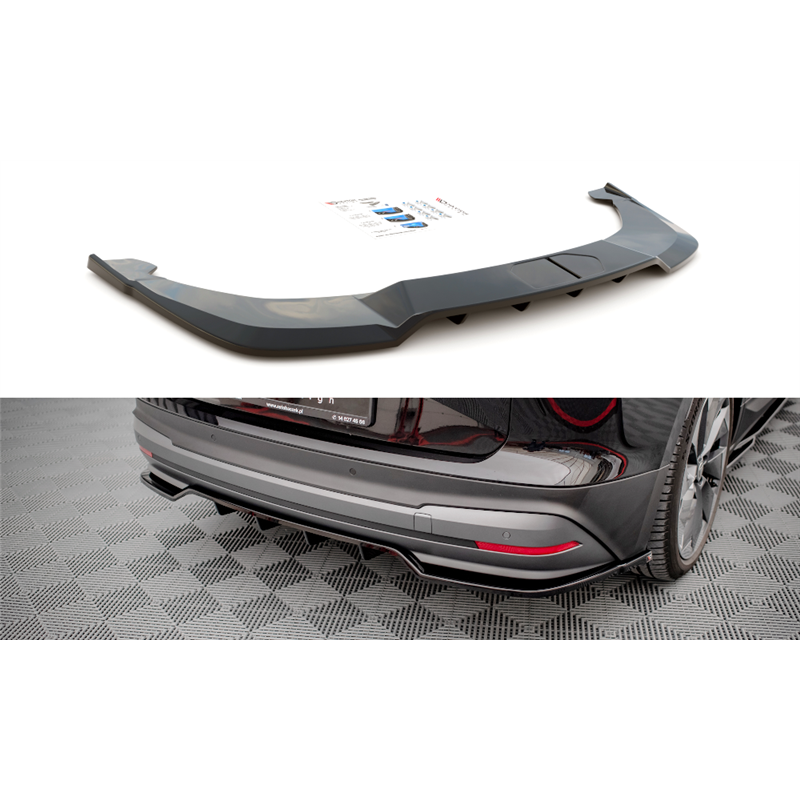 CarDesign AI Bumperbescherming geschikt voor Skoda Kamiq 2019-2027 (5-deurs SUV): complete set met precies passende lakbeschermingsfolie, krasbescherming voor kofferbak/bumper auto (transparant