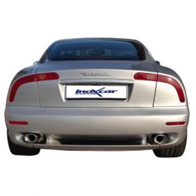 Escape Inoxcar para MS GT 3.2 V8 (368pk) -2002 Links/Rechts 120x80mm Oblique