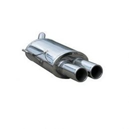 Escape Inoxcar para Renault Clio RS (Fase 1) 2000- 2x80mm