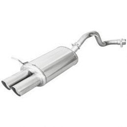 Escape Inoxcar para Volkswagen Golf IV 1.9 TDi (130pk) 2x76 Racing