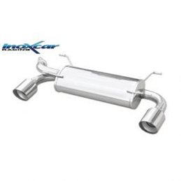 Escape Inoxcar para Subaru BRZ 2.0 (200pk) Facelift 2017- 1x102mm Racing