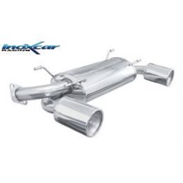 Escape Inoxcar para Subaru BRZ 2.0 (200pk) Facelift 2017- 1x120mm Mega