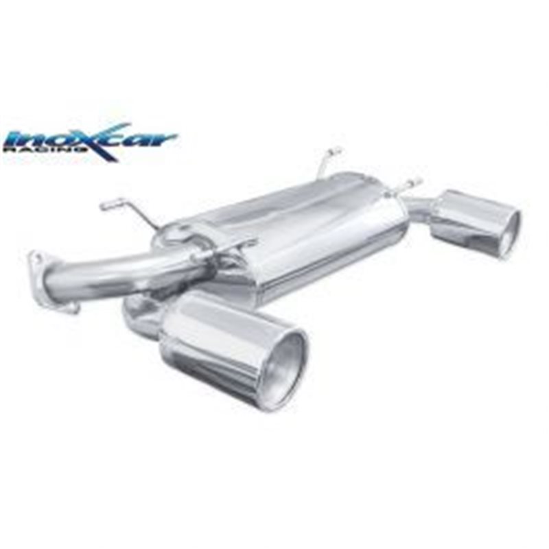 Escape Inoxcar para Toyota GT86 2.0 (200pk) Facelift 2017- 1x120mm Mega