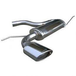 Escape Inoxcar para Volkswagen Golf V 1.6 FSi (115pk) 2003- 120x80mm Oblique