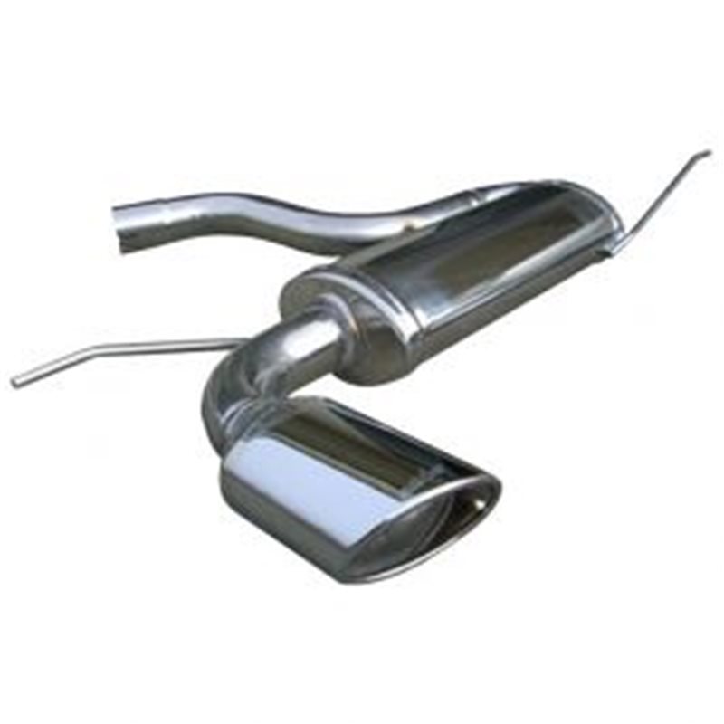 Escape Inoxcar para Volkswagen Golf V 1.6 FSi (115pk) 2003- 120x80mm Oblique