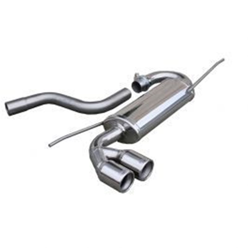 Escape Inoxcar para Volkswagen Golf VI 1.4TSi (160pk) 2008- 2x80mm