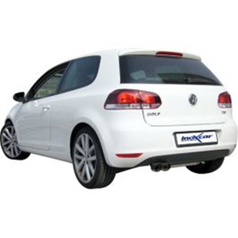 Escape Inoxcar para Volkswagen Golf VI 1.4TSi (160pk) 2008- 2x80mm Racing