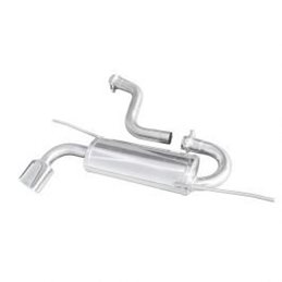 Escape Inoxcar para Volkswagen Scirocco 2.0 TFSi (200pk) 2008- 120x80 Oblique