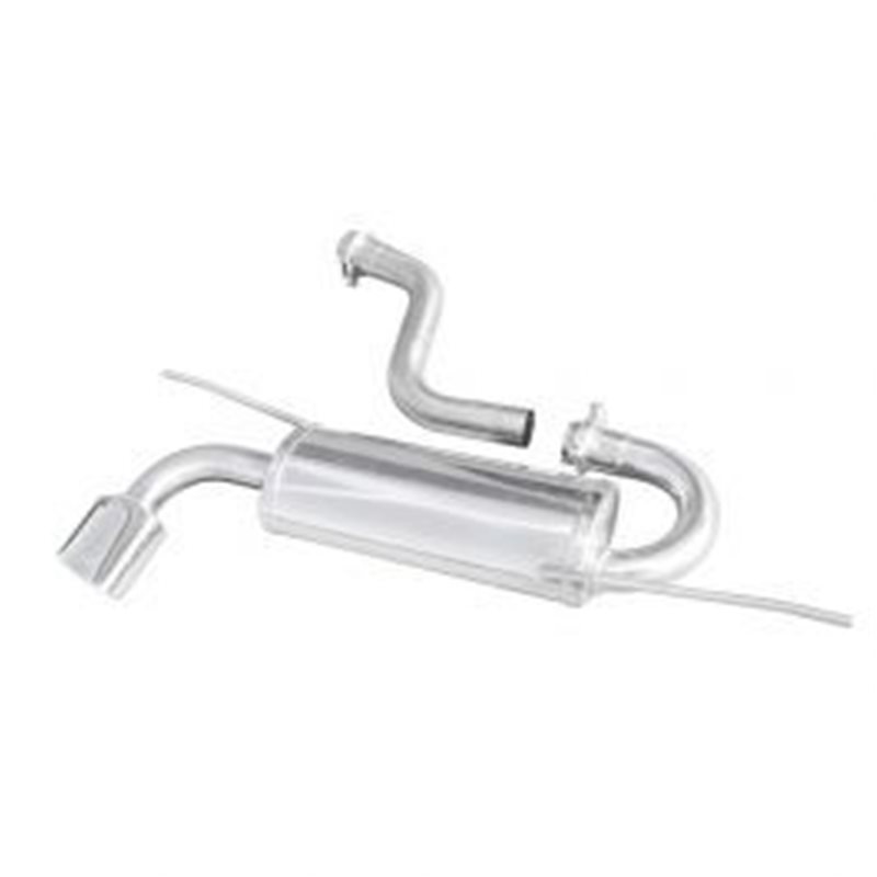 Escape Inoxcar para Volkswagen Scirocco 2.0 TFSi (200pk) 2008- 120x80 Oblique